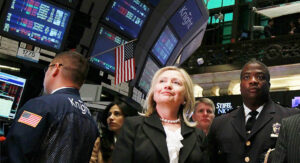 Hillary Wall Street